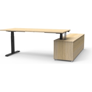 boost executive height adjustable desk