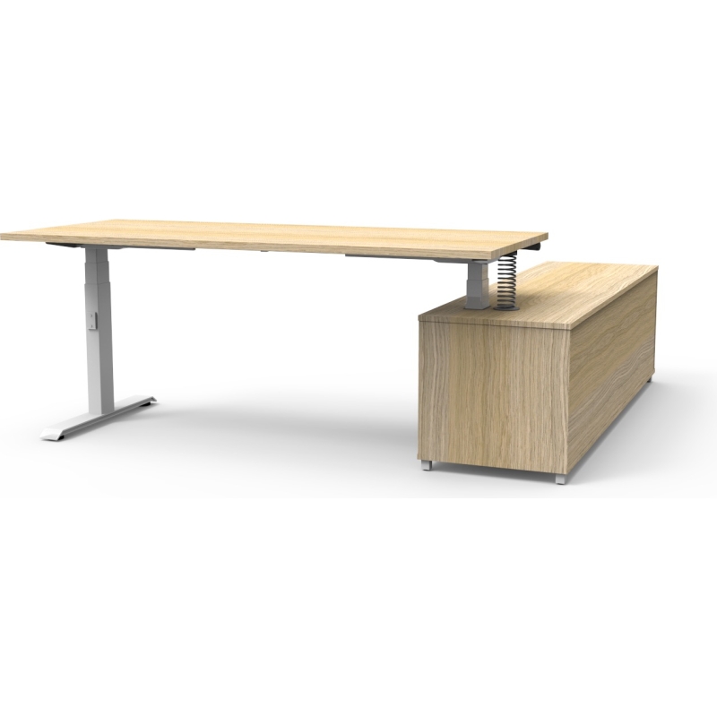 boost executive height adjustable desk