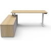 boost executive height adjustable desk