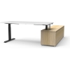 boost executive height adjustable desk