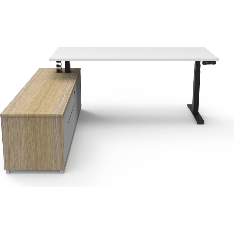 boost executive height adjustable desk