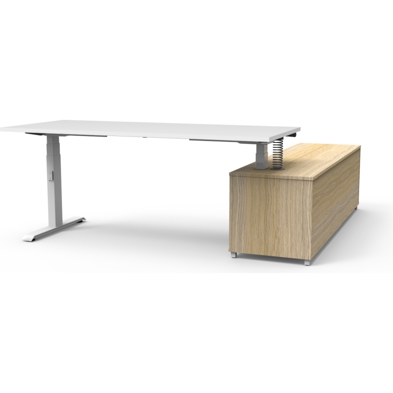 boost executive height adjustable desk