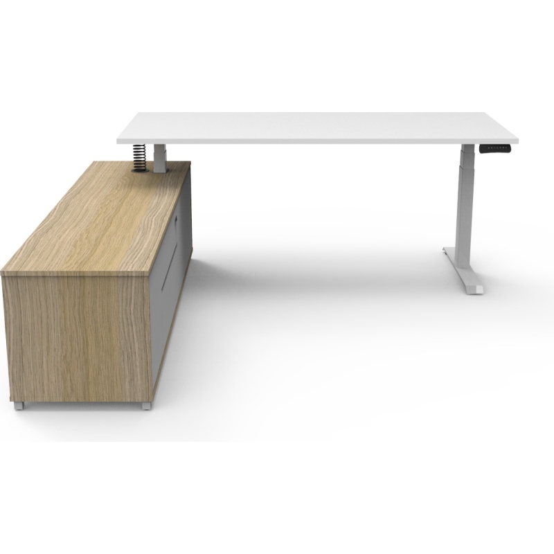 boost executive height adjustable desk