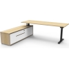 boost executive height adjustable desk