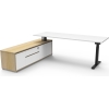 boost executive height adjustable desk