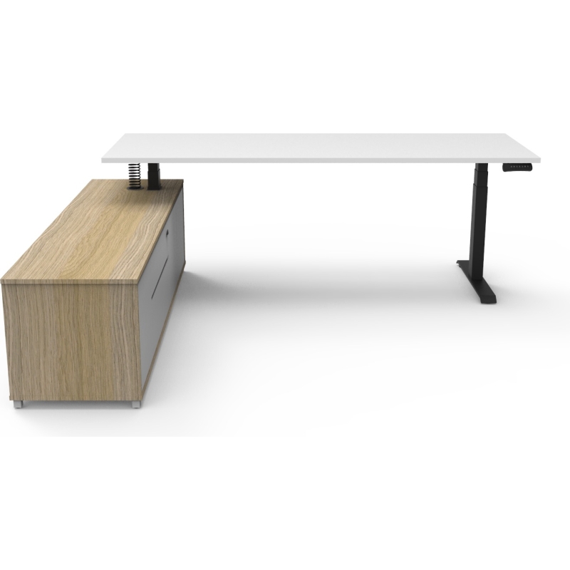 boost executive height adjustable desk