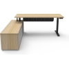 boost executive height adjustable desk