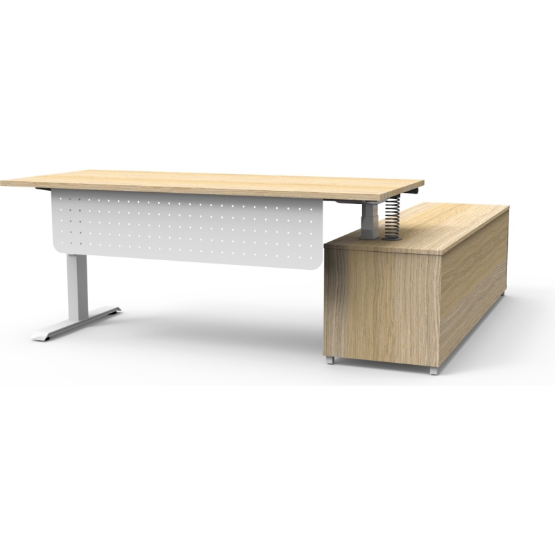 boost executive height adjustable desk