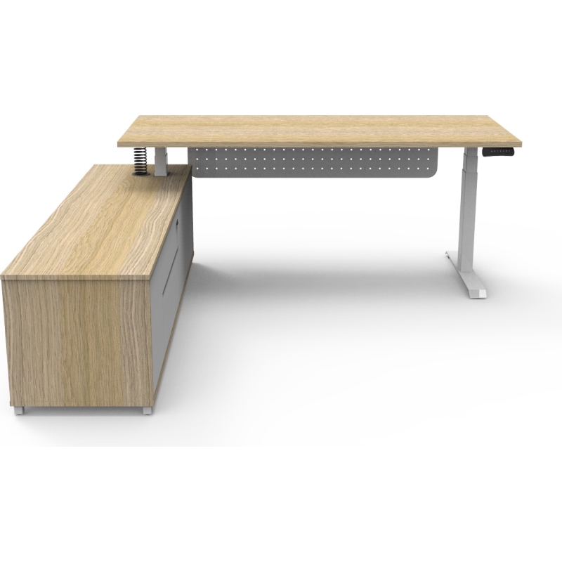boost executive height adjustable desk
