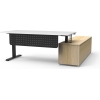 boost executive height adjustable desk