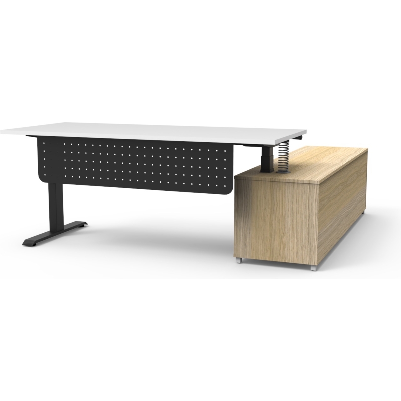 boost executive height adjustable desk