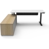 boost executive height adjustable desk