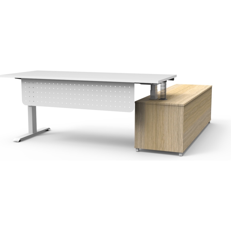boost executive height adjustable desk