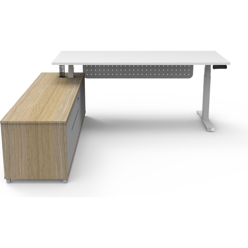 boost executive height adjustable desk