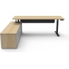 boost executive height adjustable desk