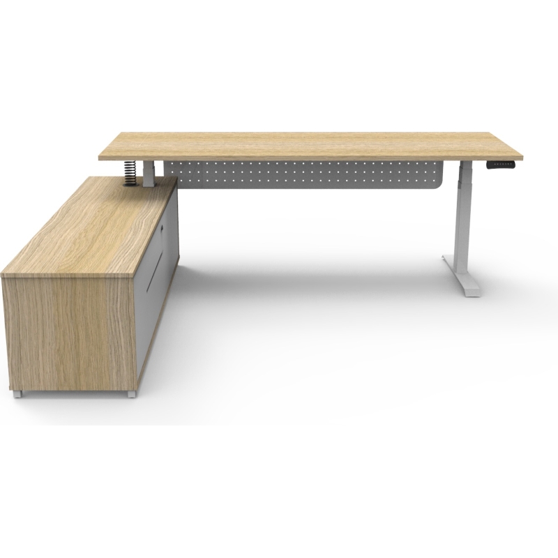 boost executive height adjustable desk