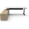 boost executive height adjustable desk