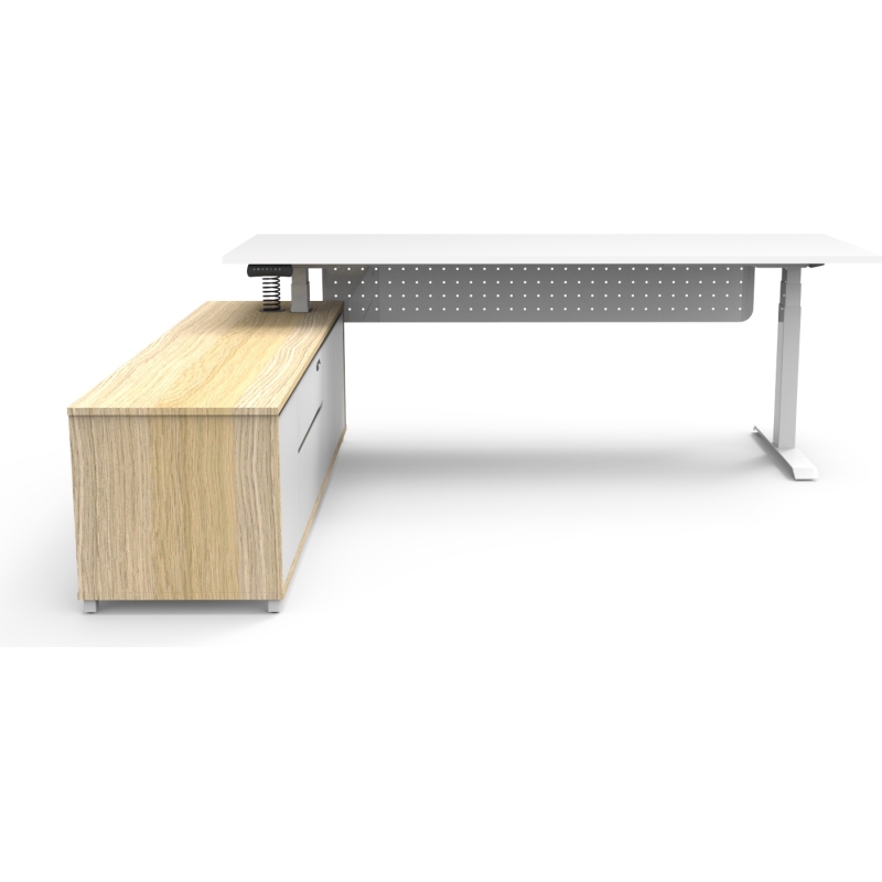 boost executive height adjustable desk