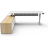 boost executive height adjustable desk