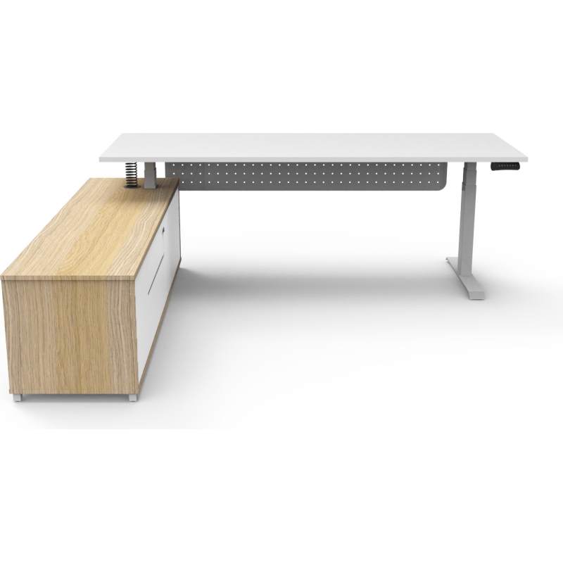 boost executive height adjustable desk
