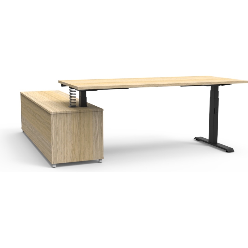 boost executive height adjustable desk