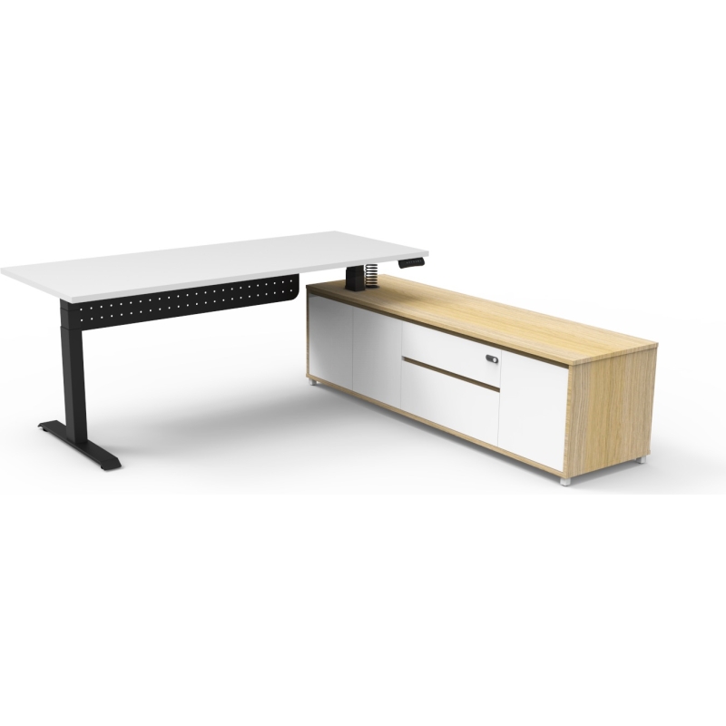 boost executive height adjustable desk