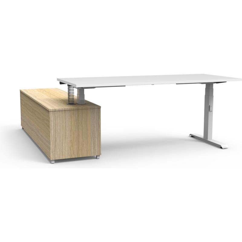 boost executive height adjustable desk