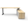 boost executive height adjustable desk