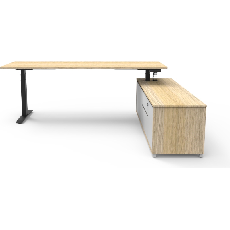 boost executive height adjustable desk