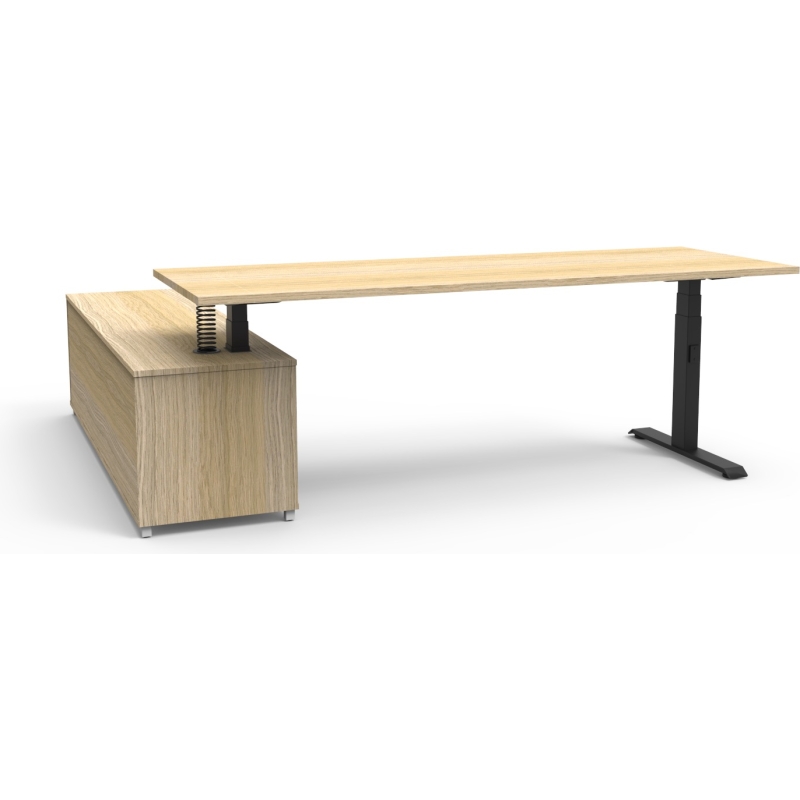 boost executive height adjustable desk