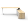 boost executive height adjustable desk