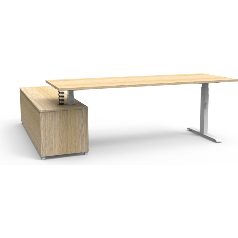boost executive height adjustable desk