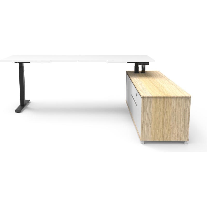 boost executive height adjustable desk