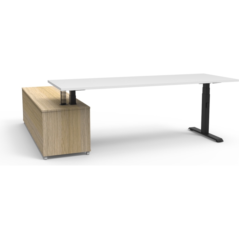 boost executive height adjustable desk