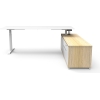 boost executive height adjustable desk