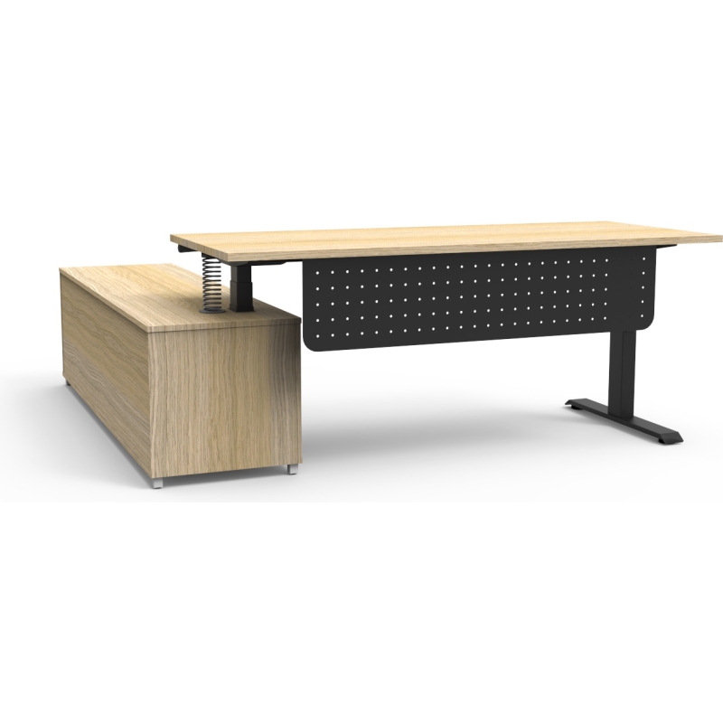 boost executive height adjustable desk