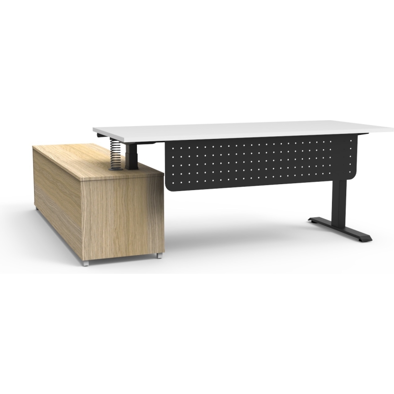boost executive height adjustable desk