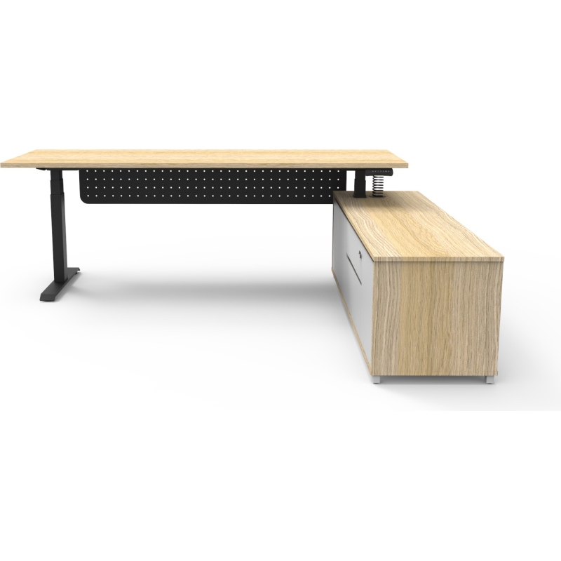 boost executive height adjustable desk