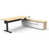 boost executive height adjustable desk