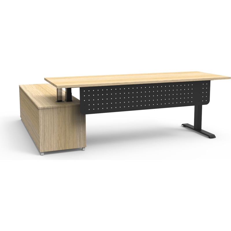 boost executive height adjustable desk