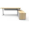 boost executive height adjustable desk