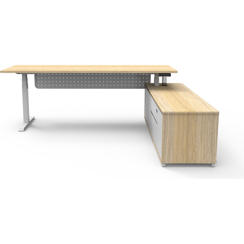 boost executive height adjustable desk