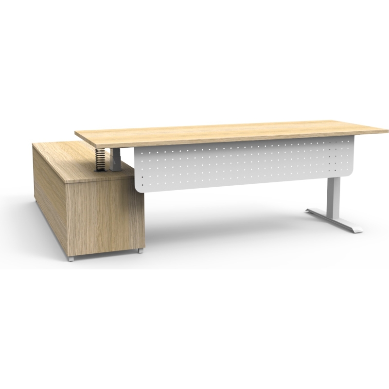 boost executive height adjustable desk