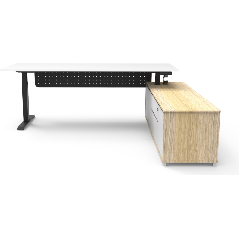 boost executive height adjustable desk