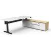 boost executive height adjustable desk