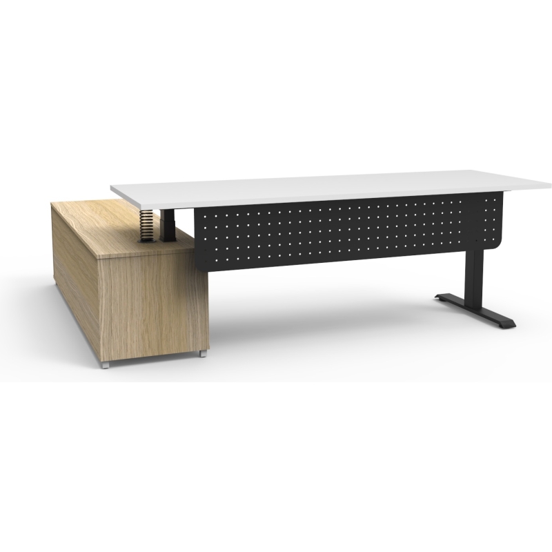 boost executive height adjustable desk
