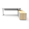 boost executive height adjustable desk