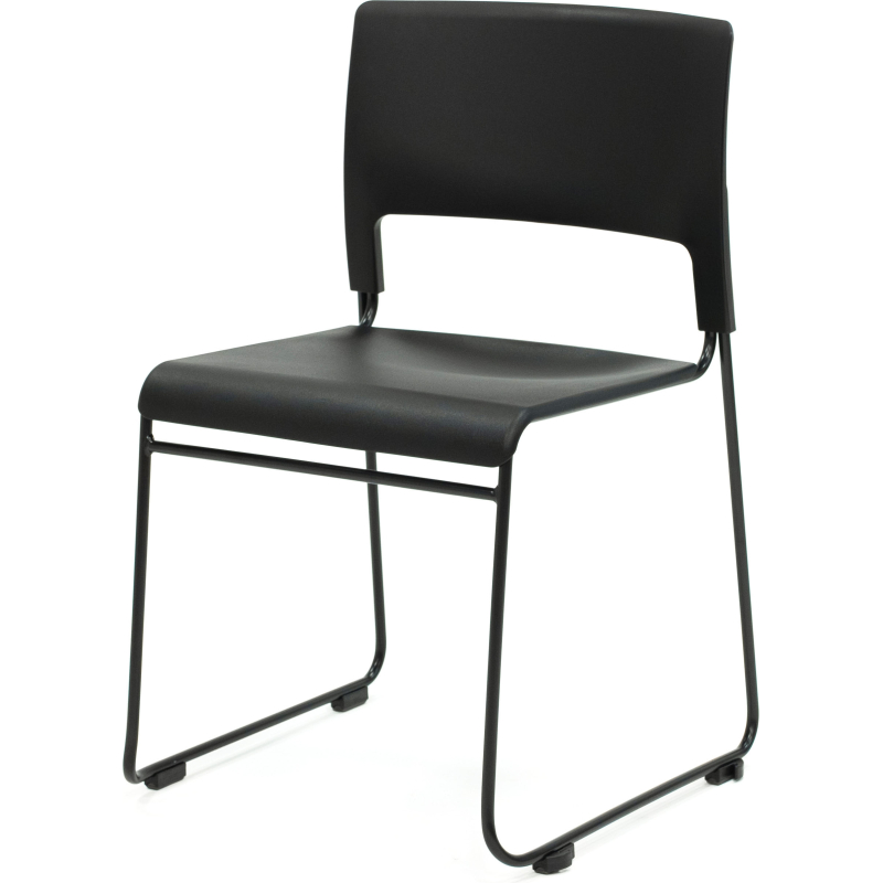apollo sled base stacking chair