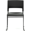 apollo sled base stacking chair