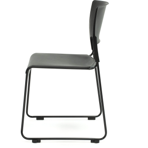 apollo sled base stacking chair